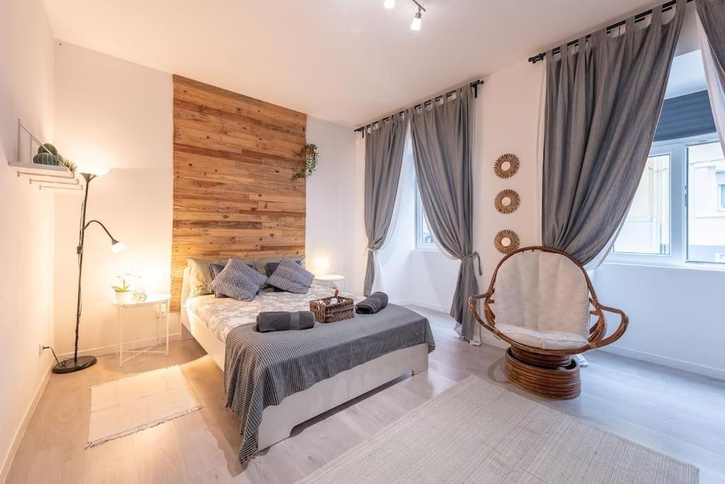 Modern Rustic Apartment In Graca Lisabona Exterior foto
